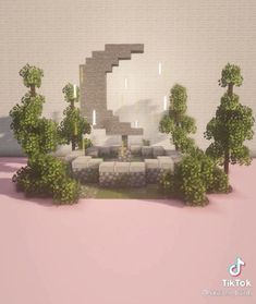 Peaceful Minecraft Builds, Minecraft Pallet Ideas, Path Ideas Minecraft, Minecraft Animal Enclosures, Path Minecraft, Minecraft Spawn Point Ideas, Minecraft Path Ideas, Minecraft Witch House, Minecraft Forest