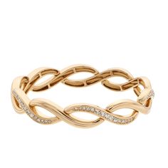 Tie your look together with this beautiful stretch bracelet from Napier. BRACELET DETAILS Length: 8 in. Metal: zinc Plating: gold tone Not appropriate for children 14 years old and younger. Size: One Size. Gender: female. Age Group: adult.