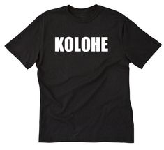 "This Kolohe T-shirt design is printed on a high quality 100% Cotton T-shirt. (Gray is 90%/10% cotton/poly heather) This item is available in size Small, Medium, Large, XL, 2XL Colors available: Ash, Black, Navy, White, Red, Orange, Purple, Pink, Green, Yellow Unisex Sizing Chart: Lay your t-shirt flat and measure side to side and from top to bottom to compare measurements. Small T-shirt: Width 18\" Length: 28\" Medium T-shirt: Width 20\" Length: 29\" Large T-shirt: Width 22\" Length: 30\" XL T-shirt: Width 24\" Length: 31\" 2XL T-shirt: Width 26\" Length: 32\" Please, let me know if you have any questions." Tee Shirt Long, Groom Shirts, Pink Green Yellow, Family Tees, Wedding Shirts, Hawaii Vacation, Long Sleeve Tee Shirts, Hawaii Shirt, Vacation Shirts