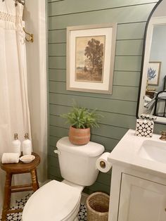 the bathroom is clean and ready to be used for cleaning or remodeling