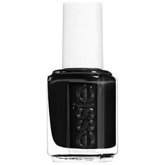 Essie Nail Lacquer Licorice #56 - Universal Nail Supplies Drugstore Lipgloss, Essie Nail Colors, Like A Rockstar, Essie Gel, Black Nail Polish, Nails Now, Essie Nail Polish, Essie Nail, Black Shade