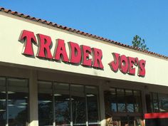 a trader joe's store is shown in the daytime