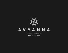 the logo for avanna strong, powerful and beautiful