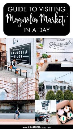 the ultimate guide to visiting magenta market in a day with pictures of buildings and people