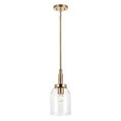 Collection: Madden, Material: Steel, Finish Color: Champagne Bronze, Width: 7", Height: 15", Length: 7", Lamping Type: Incandescent, Number Of Bulbs: 1, Wattage: 75 Watts, Dimmable: Yes, Desc: The Madden mini pendant illuminates your space with its clean, modern aesthetic. Elegant stacking details and soft curves pair well with various decor. In black, Madden is the perfect accent., Champagne Bronze Pendant Light, Over The Kitchen Sink Lighting, Delta Champagne Bronze, Kitchen Sink Lighting, Over The Kitchen Sink, Bronze Pendant Light, Kichler Lighting, Champagne Bronze, Mini Pendants