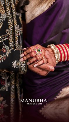 For her reception look, Puja chose our mesmerizing 14KT Polki Set. Weighing approx. 72-grams designed with pink tourmalines that resemble delicate water lilies. Paired with matching earrings, pacheli bangles, and a statement ring, this ensemble was a perfect blend of tradition and luxury. 🌸

#ManubhaiJewellers #GharNaLagan #MalharandPuja #PolkiJewellery #MaJa #MajaniWedding #MalharThakar #PujaJoshi #WeddingJewellery #PolkiSet #Bride #BridalJewels
(bridal jewellery, brides, Indian wedding, necklace set, heritage jewellery, mathapatti, bride and groom) Polki Jewellery, Bridal Ring Set