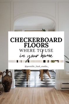 CHECKERBOARD FLOORs Black And White Terrazzo Floor, White Terrazzo Floor, Black And White Terrazzo, Terrazzo Floor, White Terrazzo, Living Room And Kitchen, Bamboo Blinds