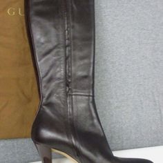 Brand New Boots Never Worn. I Purchased Them And They Are Too Small. Gucci Designer Leather Boots, Designer Gucci Leather Boots, Gucci Pointed Toe Leather Boots, Gucci Leather Boots With Pointed Toe, Gucci Round Toe Boots For Office, Gucci High Heel Boots For Formal Occasions, Gucci High-heeled Boots For Formal Occasions, Gucci High Heel Calf Leather Boots, Gucci Designer Boots With Leather Sole