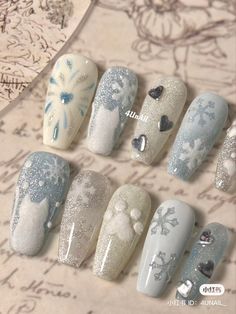 Kawaii Nail Art Korean, Xiaohongshu Nails, Nails Chinese, Nails Douyin, Makeup Aesthetic Ideas, Beautiful Nails Design, Chinese Nails, Douyin Nails, Nails Japanese