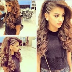 Hairstyles Juda, Quinceanera Ideas, Hair Done, Top Hairstyles, Cornrow, Hair Nails, Crazy Hair, Hair Dos, Hair Hairstyles