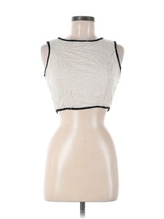 Strut & Bolt Sleeveless Top Size: Medium Ivory Tops - used. 30% LINEN, 70% VISCOSE, Halter, | Strut & Bolt Sleeveless Top Ivory Halter Tops - Used - Size Medium Cheap Sleeveless Tops With Team Logo, Ivory Tops, Halter Tops, Halter Top, The Struts, Sleeveless Top, Women Handbags, Womens Tops, Size Medium