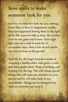 Spell for him to desperately search for you | Ritual Magic Spells Nocturnal Witchcraft, Relationship Spells, Lust Spell, Make Him Obsessed, Love Binding Spell, Wish Spell, Spells That Actually Work