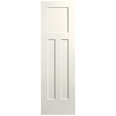 a white door on a white background