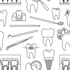 Tooth Wallpaper, Dental Illustration, Tooth Illustration, Dentist Cartoon, Tooth Art, Teeth Illustration, Dentist Assistant