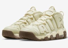 Nike Air More Uptempo '96   "Coconut Milk"  Size 8.5 US DV7230-100 All of my items have been bought from Nike  Factory Store and are 100% genuine. SHIPPING The item will be shipped within 2 business days. RETURNS We accept returns within 30 days of delivery. Item must be  returned in unused / brand new condition with original packaging. Buyers are responsible for applicable import custom duties/taxes. Nike Air More Uptempo 96, Nike Air Uptempo, Gold Trainers, Nike Factory, Nike Air More Uptempo, Nike Air More, Nike Branding, Scottie Pippen, Veja Sneakers