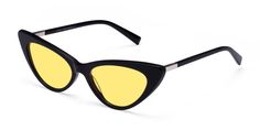 Unisex black cat-eye full-rim sunglasses frames with spring hinges are available in variety of colors to match any outfit. These affordable qualified retro-vintage geek-chic tinted sunglasses include free single-vision prescription medium yellow tinted lenses with AR and 100% UV protection, a case and a cleaning cloth. Bifocal and progressive lenses are supported. These slim acetate cat-eye frames are the perfect accessory to show your fun side while complementing your favorite outfits. The exag Retro Acetate Cat Eye Sunglasses, Classic Cat Eye Sunglasses For Party, Retro Cat Eye Acetate Sunglasses, Classic Acetate Cat Eye Sunglasses For Summer, Trendy Acetate Cat Eye Sunglasses For Parties, Classic Summer Cat Eye Sunglasses In Acetate, Classic Cat Eye Sunglasses For Summer, Progressive Lenses, Black Cat Eyes