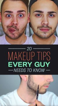 Mens Makeup Natural, Covergirl Foundation, Makeup Skills, Overnight Beauty, Brow Lift, Male Makeup, Beauty Tips For Face, Men's Outfits, Instagram Makeup