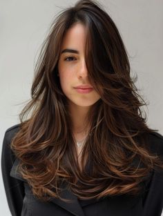 Explore Layered Haircuts for Long Hair - Styles to Transform Your Look Brunette Hair With Layers