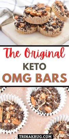 the original keto omg bars are made with chocolate and nuts