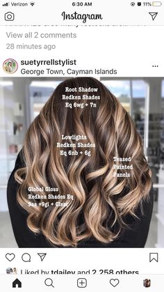 Redken Shades Eq Formulas For Fall, Fall Hair Colors Redken, Blonde Hair With Definition, Redken Low Light Formulas, Fall Blonde Toner, Redken Shades Eq Caramel Toner Formula, Redken Shades Eq Carmel Blonde Formula, Spring Brown Hair Color, Brown Balayage Redken Shades Eq