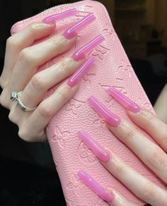 Xl Gel Nails, Pink Nail White Tip, Pink Xl Nails, Long Square Acrylic Nails Pink, Clear Pink Acrylic Nails, Long Acrylic Nails Square, Jelly Pink Nails, Long Pink Acrylic Nails, Clear Pink Nails