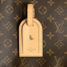 I Received As A Gift And Never Used. No Signs Of Wear. Would Look Great On A Dog Carrier Or Any Piece Of Luggage. Louis Vuitton Name Tag, Louis Vuitton Luggage Tag, Hot Stamp, Louis Vuitton Luggage, Year Of The Dog, Dog Years, Louis Vuitton Accessories, Dog Carrier, Luggage Tag