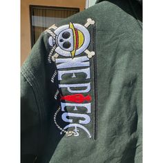 Fully Embroidered Jackets Can Take Up To 2 Day To Produce Because The Number Of Stitches. The Best In The Business 350,000 Stitches When Into This Jacket Vintage Blank - Great Quality So It Can Hold The High Number Of Stitches - The New Stuff Is Trash And Not Made Well Super Limited No 2 Jackets Are The Same! As Always These Items Can Not Be Made Without Your Support So Thank You! Winter Cotton Outerwear With Embroidered Patch, Hooded Cotton Outerwear With Patches, Winter Cotton Outerwear With Custom Embroidery, Custom Embroidered Cotton Outerwear For Fall, Hooded Cotton Outerwear With Embroidery, Hooded Cotton Embroidered Outerwear, Embroidered Cotton Hooded Outerwear, Cotton Outerwear With Custom Embroidery For Fall, Embroidered Green Cotton Outerwear