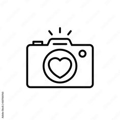 Lens Illustration, Wedding Concept, Design Simple, Camera Photography, Hand Lettering, Concept Design, Simple Designs, With Love