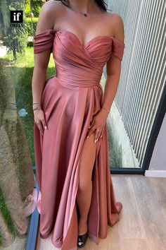 Style: 33949 Closure: Lace-Up Details: Pleats Fabric: Stain Neckline: Sweetheart Silhouette: A-Line Cabernet Prom Dress, Short Dresses With Sleeves, Split Dress Formal, High Split Dress, Sweetheart Bridesmaids Dresses, Sweetheart Prom Dress, Womens Prom Dresses, Satin Prom Dress