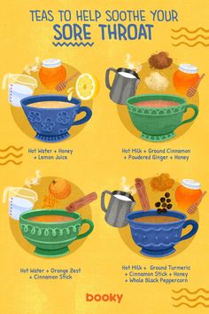 Best Cough Remedy, Sore Throat Remedies, Tea For Colds, Sore Throat And Cough, Easy Teas