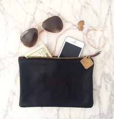 Medium Leather Clutch / Pouch (multiple colors) by FritzandFraulein on Etsy https://www.etsy.com/listing/222804762/medium-leather-clutch-pouch-multiple Chic Daily Use Clutch With Smooth Grain, Chic Clutch For Daily Use, Versatile Everyday Clutch With Smooth Grain, Versatile Soft Leather Clutch Pouch, Daily Use Soft Leather Pouch Clutch, Chic Soft Leather Pouch For Everyday, Everyday Textured Leather Pouch, Leather Clutch Pouch With Zipper Pocket, Leather Coin Purse With Zipper For On-the-go