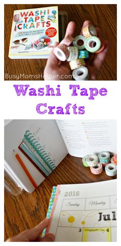 washi tape crafts for kids to do with their crafting supplies and make them look like they are doing something