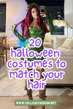 halloween costume ideas by hair color