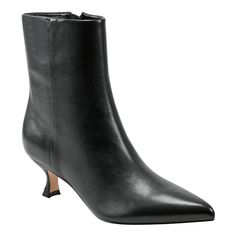 PRICES MAY VARY. Upgrade your wardrobe in the Marc Fisher LTD Iggy dress booties. The Iggy features a tapered heel, stylish pointy toe and sleek design. This bootie is perfect for any occasion! Marc Fisher LTD is casual luxe footwear in coveted silhouettes and rich materials to wear on repeat. Pointy Toe ; Zipper Closure Leather Upper 1.97" heel height Luxury Fitted Plain Toe Boots, Luxury Mid-calf Boots With Reinforced Block Heel, Luxury Sleek Chelsea Boots For Work, Luxury Classic Heeled Boots With Sculpted Heel, Luxury Pointed Toe Chelsea Boots For Work, Luxury Formal Booties With Almond Toe, Calvin Klein Women's Formal Boots, Calvin Klein Pointed Toe Boots For Fall, Elegant Calvin Klein Leather Boots