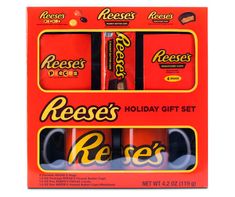 reese's holiday gift set in a box