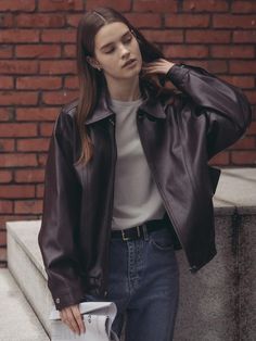 Practical Outfits For Women, Winter Daily Outfits, Small Jacket Outfit, Leather Jacket Outfit Casual, Styling A Leather Jacket, Jacket Leather Outfit, Leather Jacket Outfits Women, Outfit With Leather Jacket, Layering With Turtlenecks