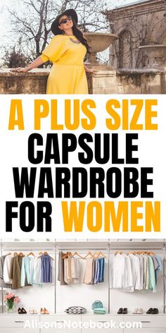 Plus Size Capsule Wardrobe, Wardrobe For Women, Capsule Wardrobe Checklist, Capsule Wardrobe Women, Plus Size Work, Flattering Outfits, Fall Capsule Wardrobe