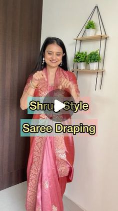 Saree Shrug Style, Trending Saree Draping Styles, Top Style Blouse With Saree, Sari Wrapping Styles, Dress From Saree Ideas Unique, Saree Draping In Lehenga Style, How To Wrap A Saree, Unique Dupatta Draping Styles, Set Half Saree Kerala