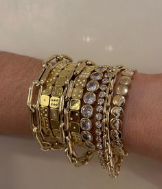 THE DICE BRACELET CZ – lisa-gozlan-US Gold Bracelet Stack Aesthetic, Gold Bracelet With Stones, Silver Wrist Stack, Wrist Stack Jewelry, Silver And Gold Bracelet Stack, Gold Bracelet Stacks, Gold Stacked Bracelets, Mixed Metal Bracelet Stack, Gold And Silver Jewelry Together