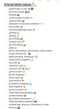 Bucket List Ideas With Best Friend, Friendship To Do List, Thing To Do With Ur Friends, Things To Do With A Group Of 4 Friends, List Of Things To Do With Friends, Best Friends To Do List, What To Do When Hanging Out With Friends, Crazy Ideas To Do With Friends, Free Stuff To Do With Friends