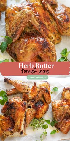 Cornish Hen Recipe Baked Easy, Cornish Hen Brine Recipe, Baked Cornish Hen Recipe, Stuffed Cornish Hen Recipe, Cornish Hen Recipes Oven, Yule Food, Baked Cornish Hens, Grilled Cornish Hens, Cooking Cornish Hens