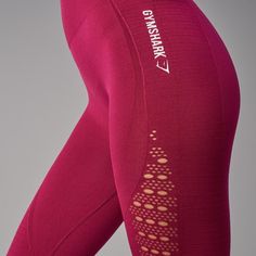 The Classic Seamless Gym Leggings Promise To Support And Enhance Your Workout With A Close And Comfortable Fit And Fabric That Stretches Effortlessly With Your Movement. Gymshark Energy Seamless High Waisted Leggings Color: Beet (Red) Size: Extra Small Leggings Are Brand New With Tags, Still Sealed In Gymshark Poly Bag Purchased Directly From Gymshark 69% Nylon, 17% Polyester, 14% Elastane Fitted Seamless Red Bottoms, Red Stretch Breathable Bottoms, Fitted Red Activewear With Seamless Construction, Red Seamless Gym Bottoms, Red Seamless Sports Bottoms, Red Compression Seamless Bottoms, Stretch Breathable Red Bottoms, Seamless Red Yoga Bottoms, Fitted Red Seamless Activewear