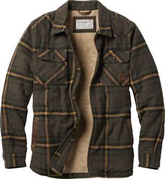 Our Tough as Buck  Shirt Jacket is fully insulated with a plush Berber lining and hand-warming pockets to keep you comfortable on your way to the deer stand. With poly-fill insulation  it offers a dependable  warm outer layer for those chilly mornings. The zipper closure and smooth polyester-lined sleeves make layering a breeze.