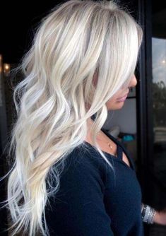 Ice Blonde Hair, Ice Blonde, Beautiful Haircuts, Hair 2024