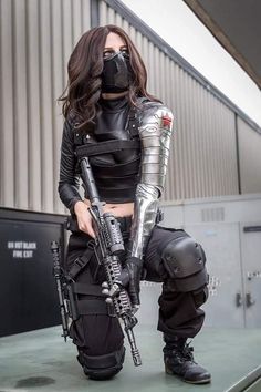 Winter Soldier Costume, Marvel Inspired Outfits, Winter Soldier Cosplay, Marvel Costumes, Superhero Cosplay, Carl Grimes, Marvel Cosplay, Halloween Costume Outfits, Neue Outfits