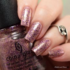 China Glaze Let’s Shell-ebrate Manicure Tutorials, Winter Nail Designs, Videos Design, Fun Nails