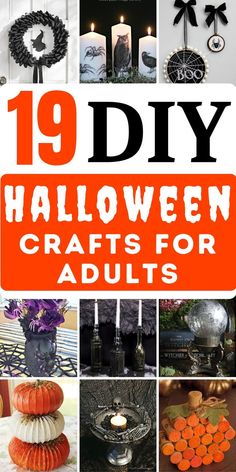 Looking for fun and easy DIY Halloween crafts for adults? Here I’ve some of the best Halloween crafts ideas for home decor. From Halloween Wreaths, and Mason Jar to Halloween Centerpieces, these crafts are easy to make and perfect for Halloween party decorations. Halloween Centerpieces, Diy Halloween Crafts, Diy Crafts For Boyfriend, Halloween Craft Projects, Fun Halloween Crafts, Boyfriend Crafts