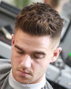 Short Textured Quiff Men's Hairstyle, Men Quiff Hairstyles, Texture Quiff, Textured Quiff Men's Hairstyle, Undercut Guys, Quiff Men, Quiff Hair, Messy Quiff, Texturized Hair