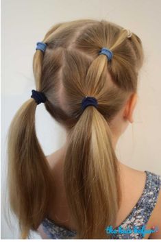 Girls Hairdos, Easy Hairstyles For Kids, Girl Hair Dos, Girls Hairstyles Easy, Easy Hairstyles For School, Toddler Hairstyles Girl, Peinados Fáciles Para Cabello Corto, Natural Hair Styles Easy