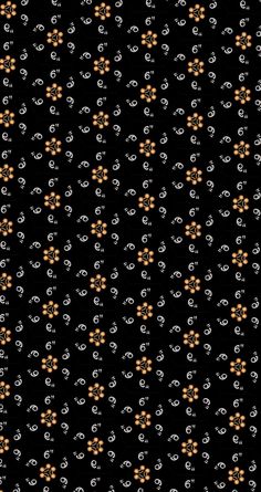 a black background with an orange and white pattern on the bottom right corner, which is very small in size